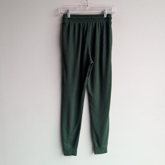 Aritzia Sunday Best Baby Waffle Jogger - Forest Green - Picture 5 of 6